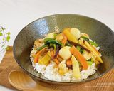 業スー 中華野菜ミックスde簡単♡中華丼作り方8写真