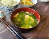 セロリご飯とみそ汁作り方7写真