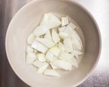 【離乳食初期】レンジで玉ねぎペースト作り方2写真