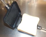 アボカドとハムチーズトマトのホットサンド作り方5写真