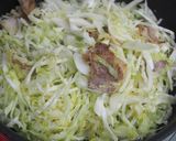 簡単♪お好み焼き風薄焼き餅作り方2写真