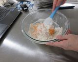 野菜マフィン@倉敷市学校給食作り方5写真