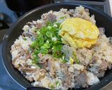 牛肉のガーリック炒飯作り方6写真