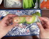 江戸菜の生春巻き作り方5写真