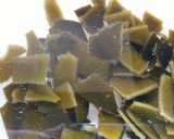 昆布だしで明太子スパゲティ作り方1写真
