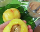 賞味30分 丸ごと桃の2種in紅茶ゼリー作り方7写真