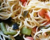 昆布だしで明太子スパゲティ作り方7写真