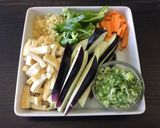 麻婆茄子作り方1写真
