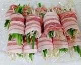 豚バラの野菜巻き焼き作り方1写真