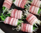 豚バラの野菜巻き焼き作り方2写真