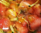 どろどろ美味しい~冷凍トマト～冷スープ作り方3写真