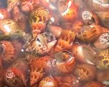 圧力鍋でやわらか！ばい貝の料亭風・煮つけ作り方2写真