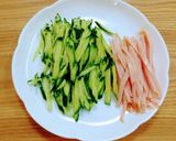 野菜たっぷり♡ナムルのっけ冷やし中華作り方1写真
