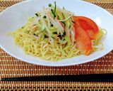 野菜たっぷり♡ナムルのっけ冷やし中華作り方4写真