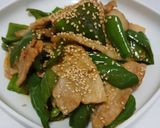 簡単!夏向け♪豚バラ肉の塩レモン焼肉♪作り方5写真