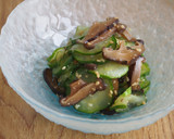 胡瓜と干し椎茸の甘煮の酢の物♪作り方4写真