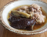 とろとろ茄子！ともも肉の煮物♪作り方7写真