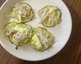 ズッキーニピザ　離乳食OK作り方4写真