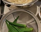 豚冷しゃぶ野菜盛り♡にんにく胡麻味噌添え作り方2写真