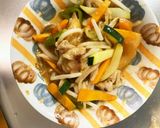 豚キムチ焼うどん味豚平焼き風作り方13写真