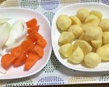 電子レンジで塩肉じゃが作り方2写真