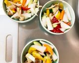 さっぱりポン酢炒め味豚こま大根青椒肉絲風作り方11写真
