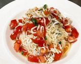 しらすとトマトの冷製パスタ風そうめん作り方5写真