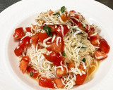 しらすとトマトの冷製パスタ風そうめん作り方5写真