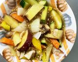 根菜あんかけうどん味温野菜サラダ作り方15写真