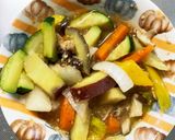 根菜あんかけうどん味温野菜サラダ作り方17写真