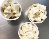 全てレンジ豚こまみそ豚丼味麻婆豆腐茄子作り方2写真