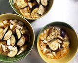 全てレンジ豚こまみそ豚丼味麻婆豆腐茄子作り方14写真