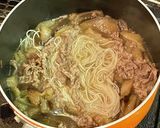 茄子&牛肉で煮麺作り方6写真
