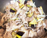 梅でさっぱり！豚肉となすの甘じょっぱ炒め作り方6写真