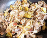 梅でさっぱり！豚肉となすの甘じょっぱ炒め作り方7写真