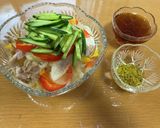 味変もできるよ！彩り野菜そうめん作り方11写真