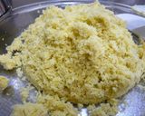 抹茶とおさつの茶巾作り方1写真