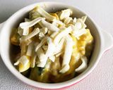 かぼちゃとひき肉の　　　　グラタン作り方8写真