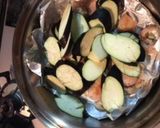 鶏皮と茄子の炒めもの(塩味)作り方4写真
