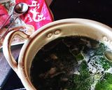 韓国風★アサリとワカメのスープ作り方3写真