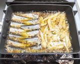 オイルサーディンで柳川丼作り方4写真