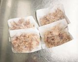 【離乳食中期】レンジで合わせだし作り方1写真