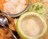 コールラビの冷製ポタージュ 野菜の甘さ作り方2写真