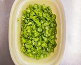 【離乳食中期】レンジでいんげん作り方2写真