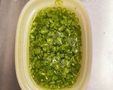 【離乳食中期】レンジでいんげん作り方3写真