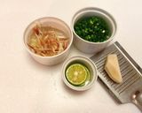 鯵フライ乗せ冷やしうどん作り方3写真