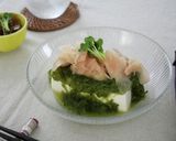 新生姜とめかぶの冷奴作り方4写真