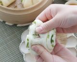 中華風蒸しパン★もっちり！葱油花巻作り方9写真
