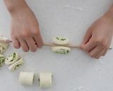 中華風蒸しパン★もっちり！葱油花巻作り方7写真