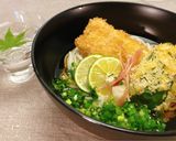 鯵フライ乗せ冷やしうどん作り方6写真